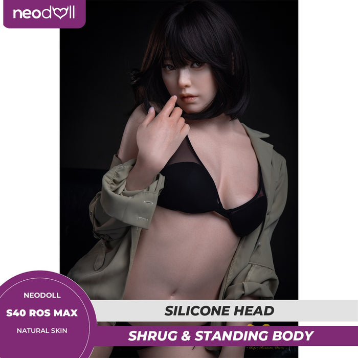 Irontech S40 ROS MAX - Realistic Silicone Sex Doll - 164cm - Articulated Fingers - Natural