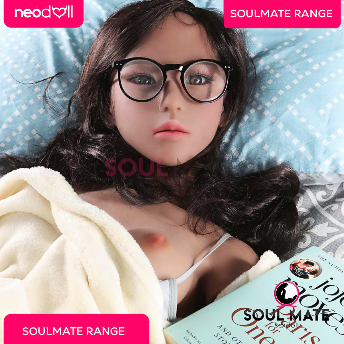 SoulMate Dolls - Callie Head With Sex Doll Torso - Light Brown