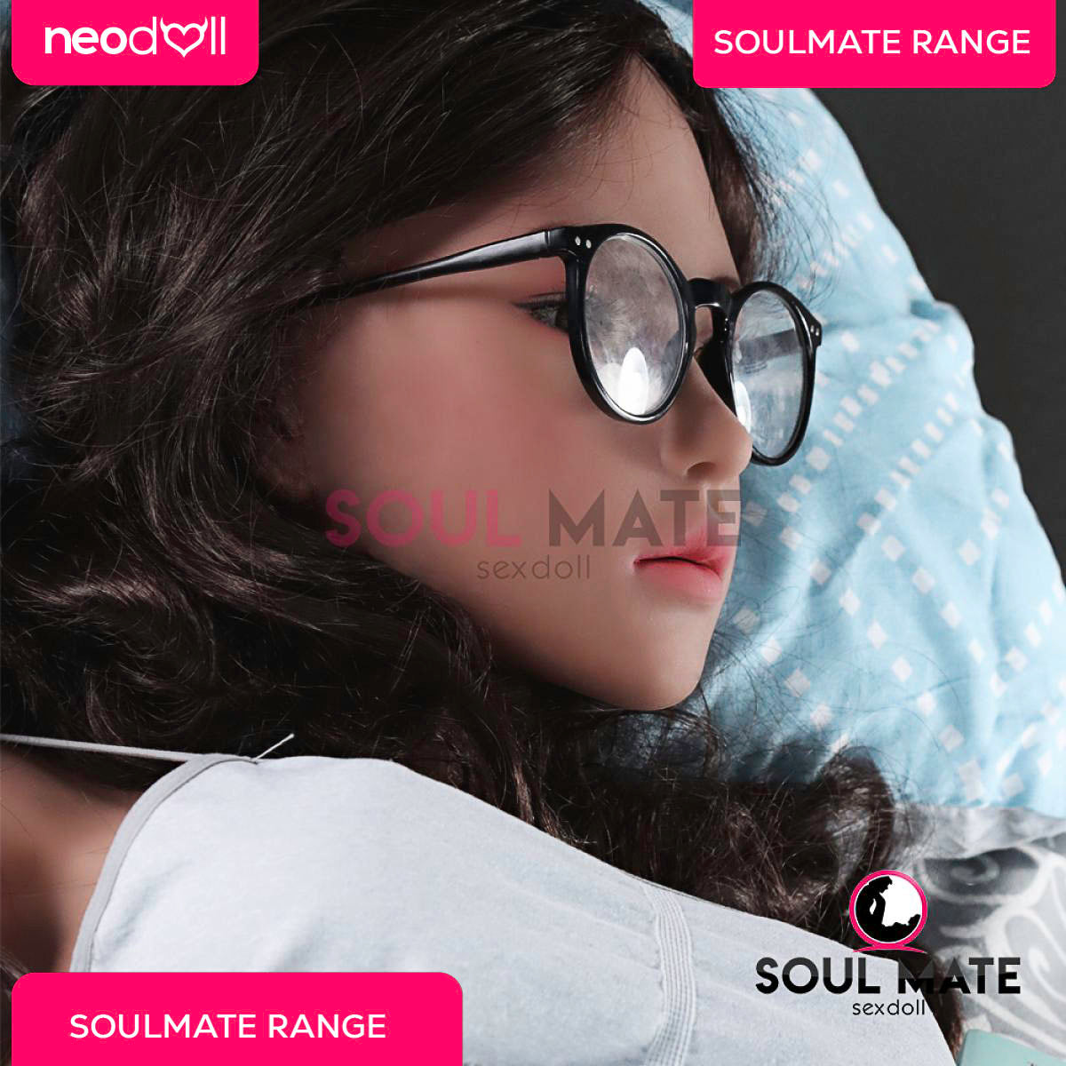 SoulMate Dolls - Callie Head With Sex Doll Torso - Light Brown