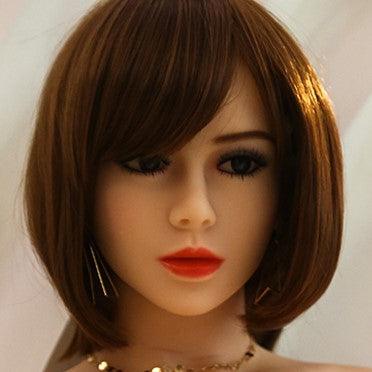 Neodoll Girlfriend Cleo - Sex Doll Head - M16 Compatible - Tan - Lucidtoys