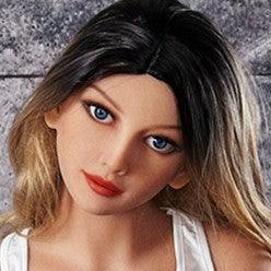 Neodoll Racy Ellen Head - Sex Doll Head - M16 Compatible – Tan - Lucidtoys