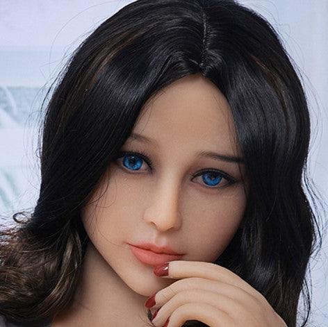 Neodoll Racy Miki Head - Sex Doll Head - M16 Compatible - Tan - Lucidtoys