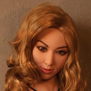 Neodoll Racy Sandra Head - Sex Doll Head - M16 Compatible – Brown - Lucidtoys