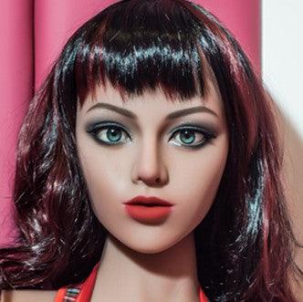 Neodoll Racy Alisa Head - Sex Doll Head - M16 Compatible – Brown - Lucidtoys