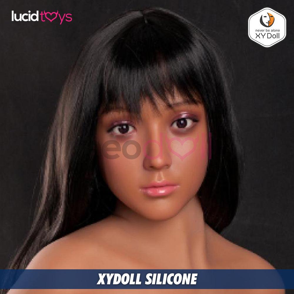 XYDoll Head - Julia - Realistic Sex Doll Head- M16 Compatible - Tan - Lucidtoys