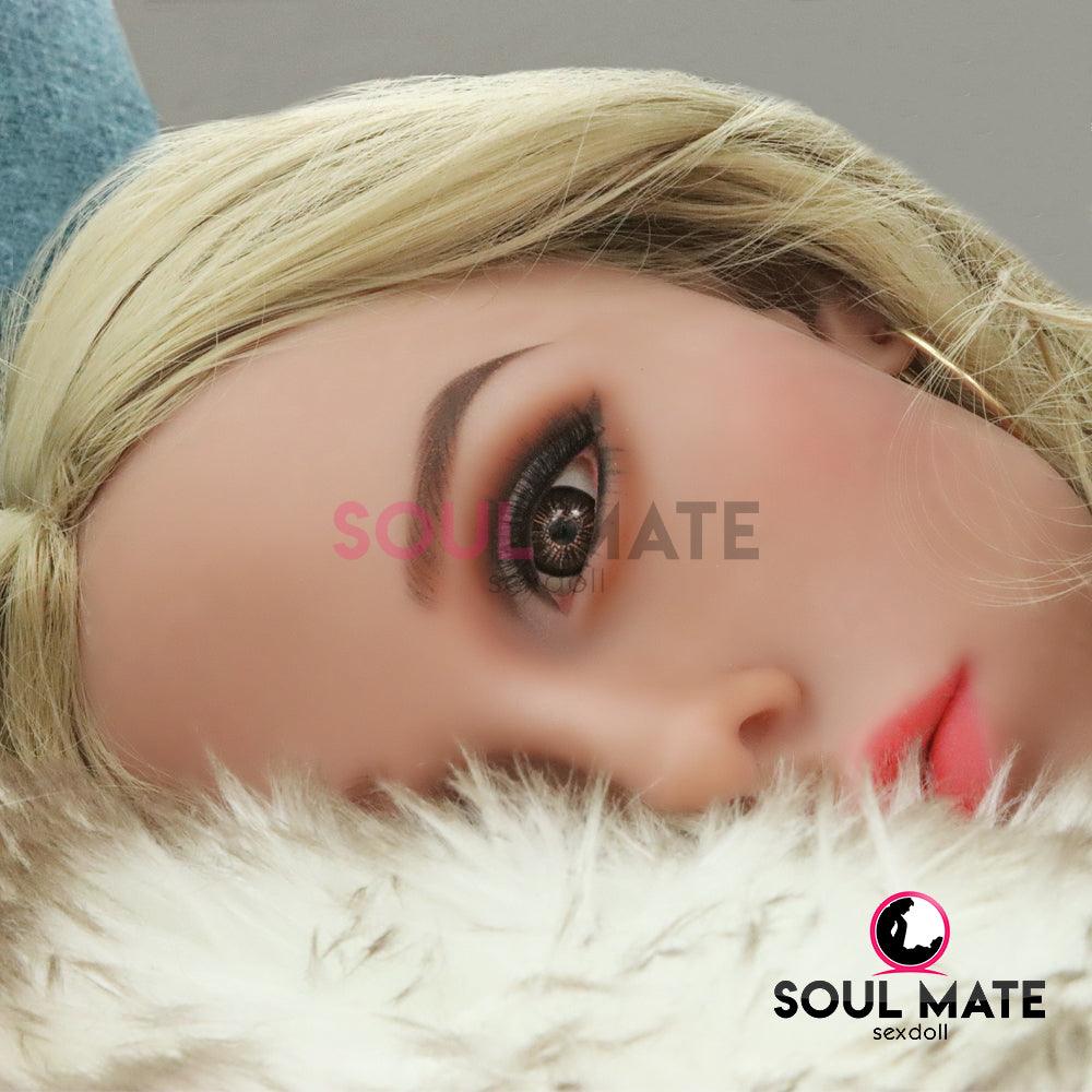 SoulMate Dolls - Alexis Head With Sex Doll Torso - Light Brown - Lucidtoys