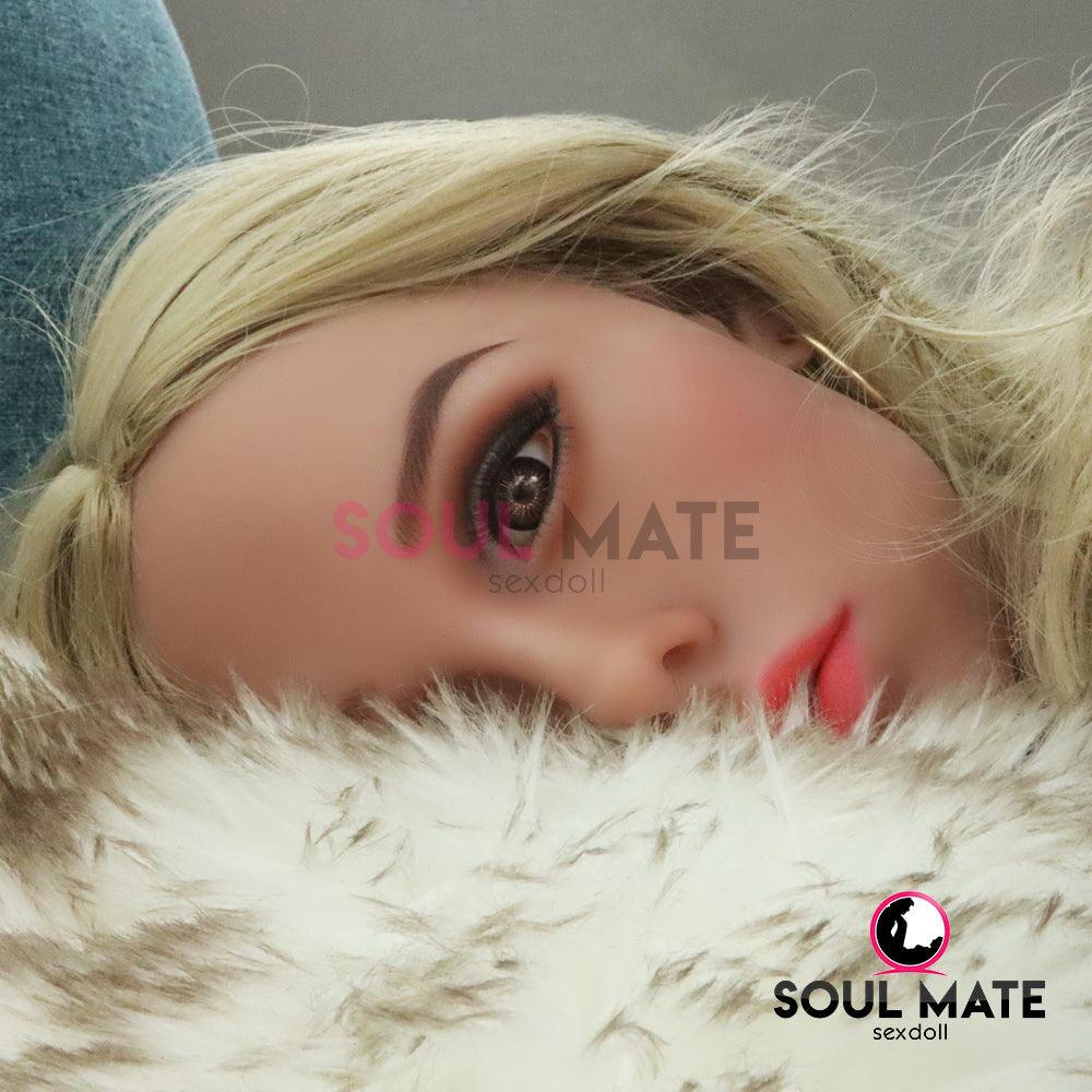 SoulMate Dolls - Alexis Head With Sex Doll Torso - Light Brown - Lucidtoys