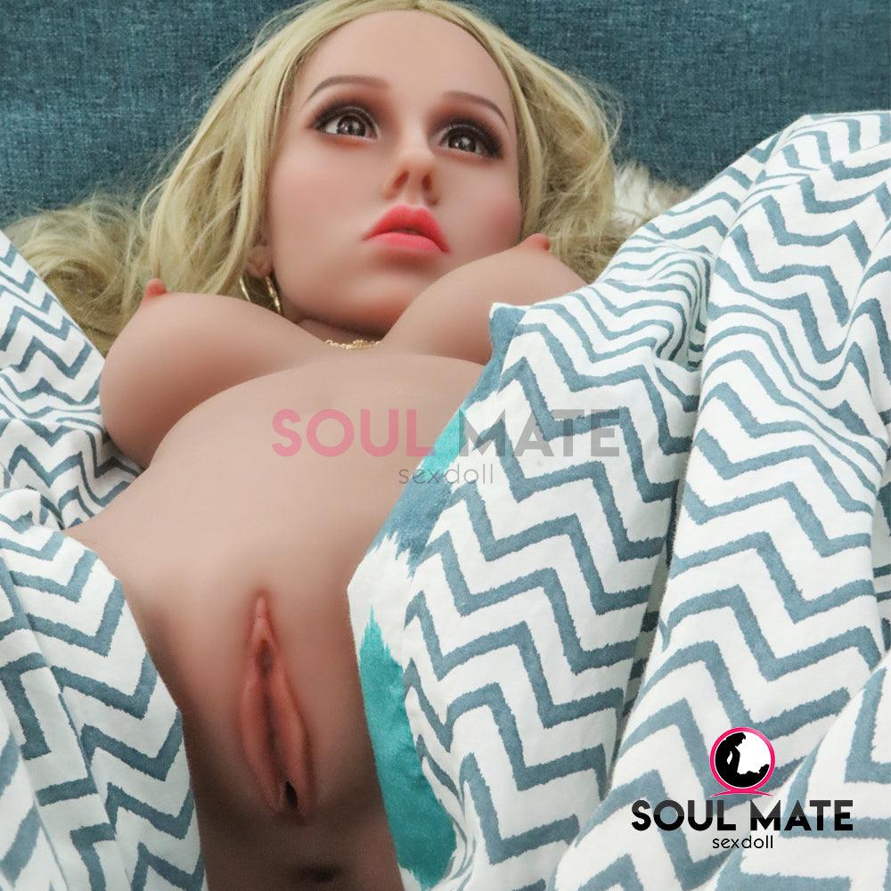 SoulMate Dolls - Alexis Head With Sex Doll Torso - Light Brown - Lucidtoys