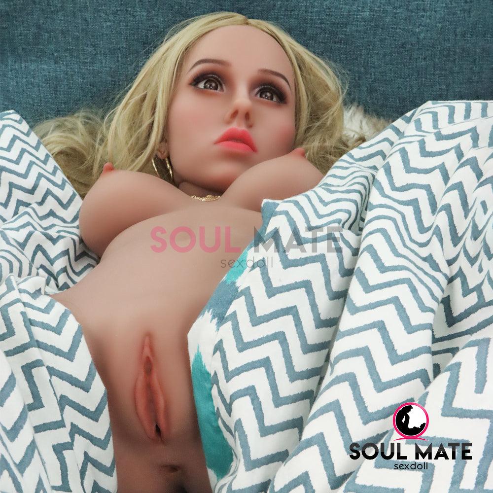 SoulMate Dolls - Alexis Head With Sex Doll Torso - Light Brown - Lucidtoys