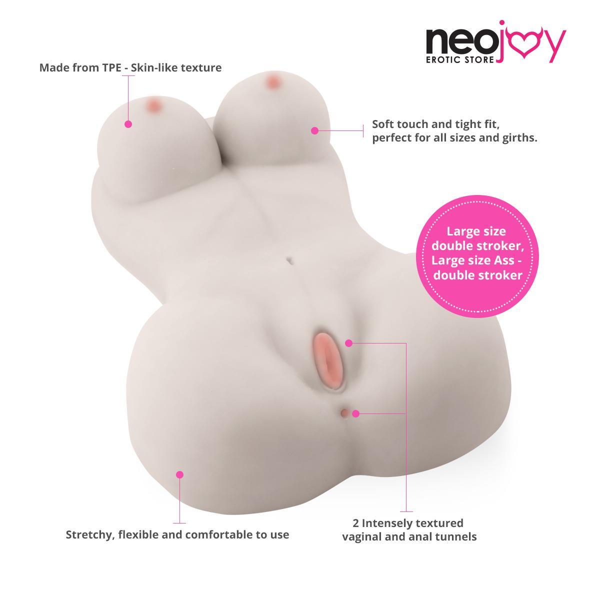 Neojoy Dream Girl Realistic Sex Doll with Vagina & Ass TPE - Medium 8Kg - Lucidtoys