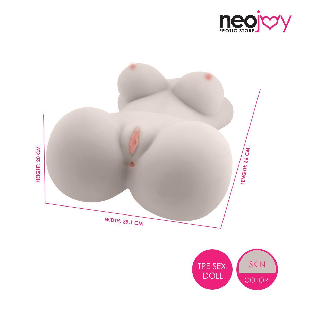 Neojoy Realistic Fantasy Sex Doll with Ass & Vagina TPE Japanese - Large 21 Kg - Lucidtoys