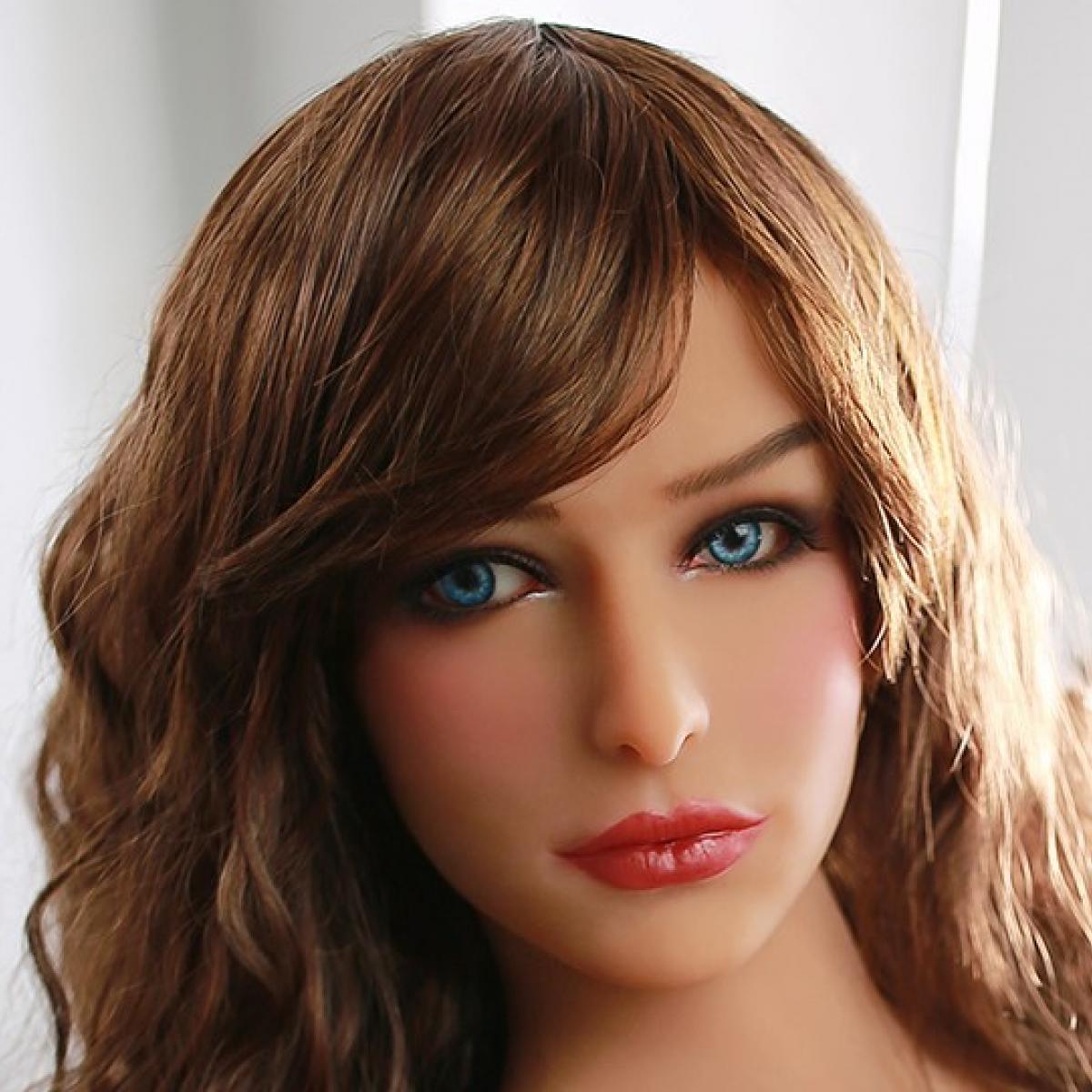 Neodoll Girlfriend Alexandra - Sex Doll Head - M16 Compatible - Tan - Lucidtoys