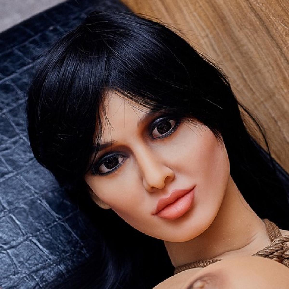 Neodoll Racy Doris - Sex Doll Head - M16 Compatible - Tan - Lucidtoys