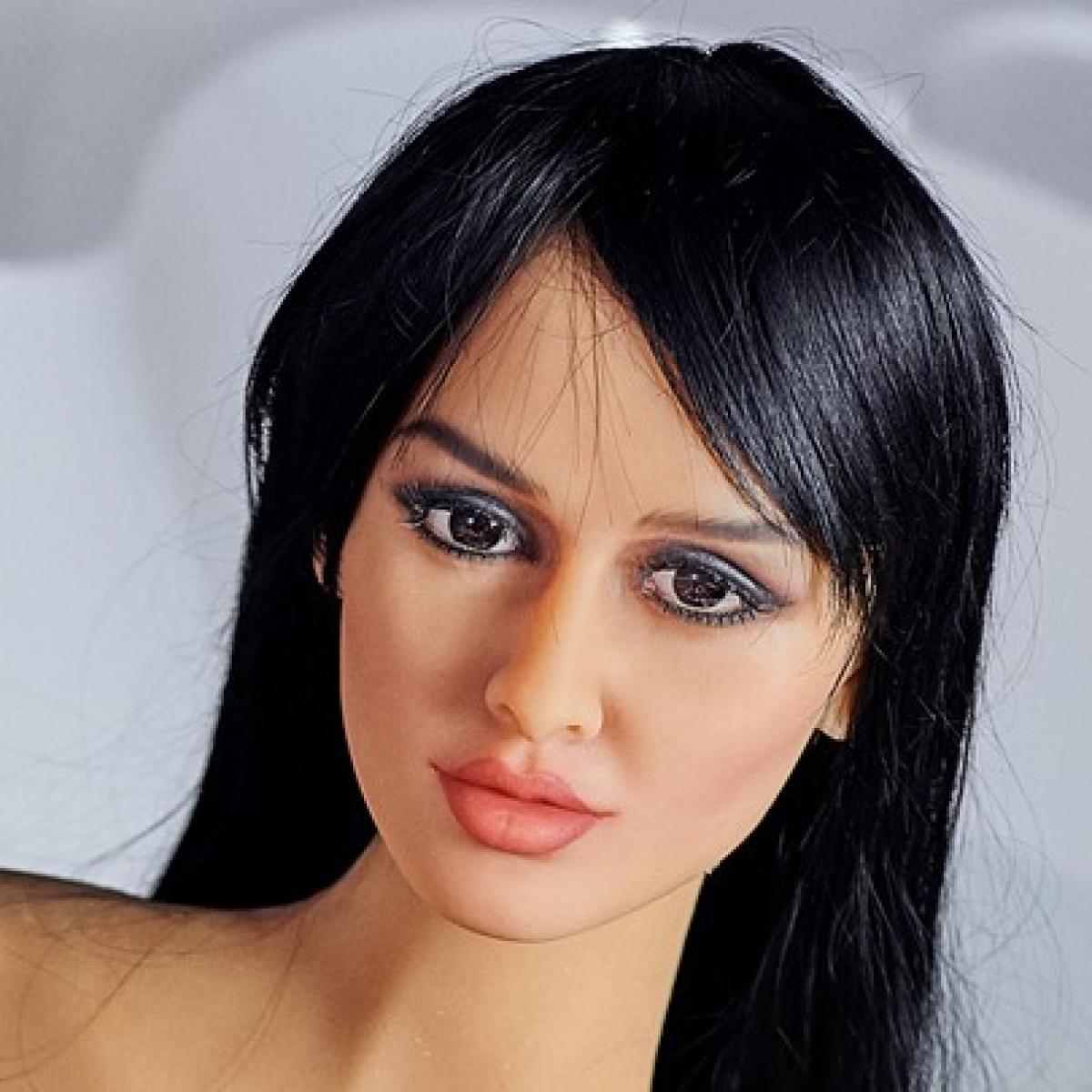 Neodoll Racy Doris - Sex Doll Head - M16 Compatible - Tan - Lucidtoys