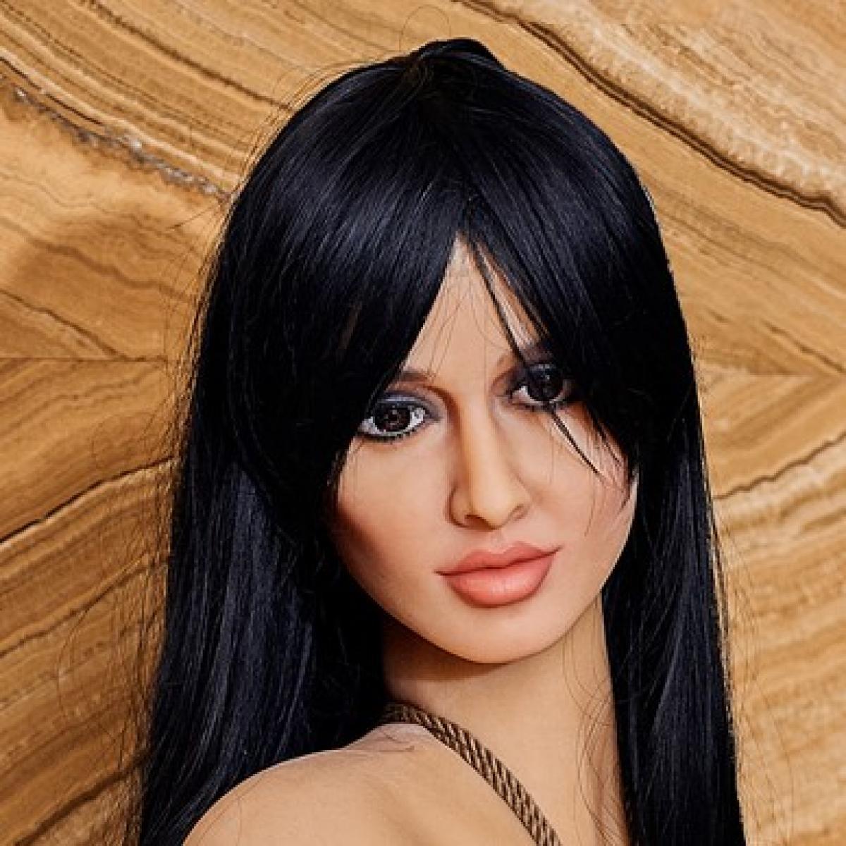 Neodoll Racy Doris - Sex Doll Head - M16 Compatible - Tan - Lucidtoys