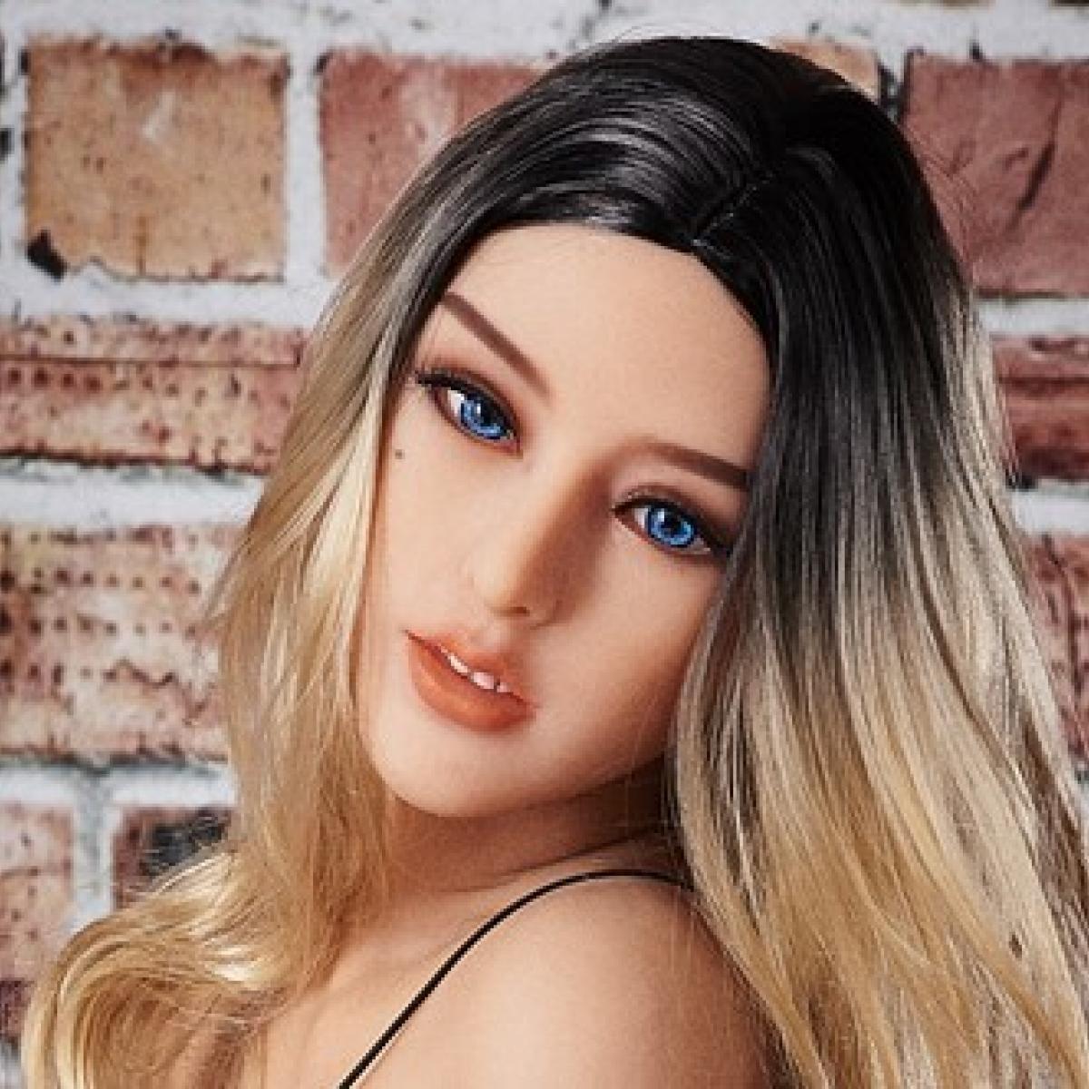 Neodoll Racy - Cecelia Head - Sex Doll Head - M16 Compatible - Tan - Lucidtoys