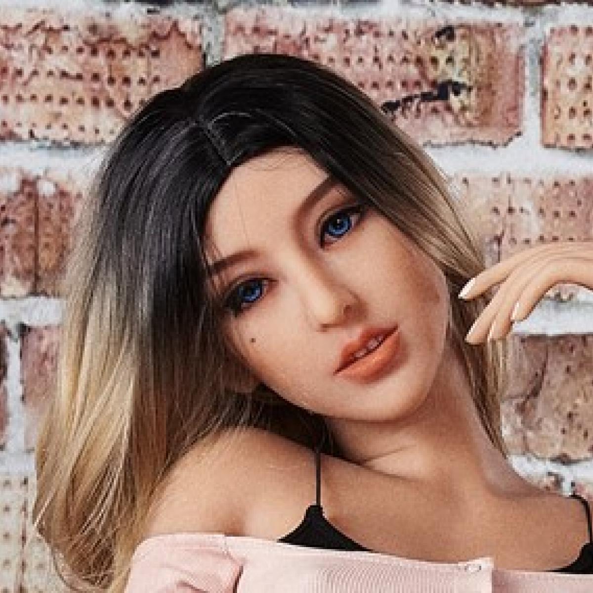 Neodoll Racy - Cecelia Head - Sex Doll Head - M16 Compatible - Tan - Lucidtoys