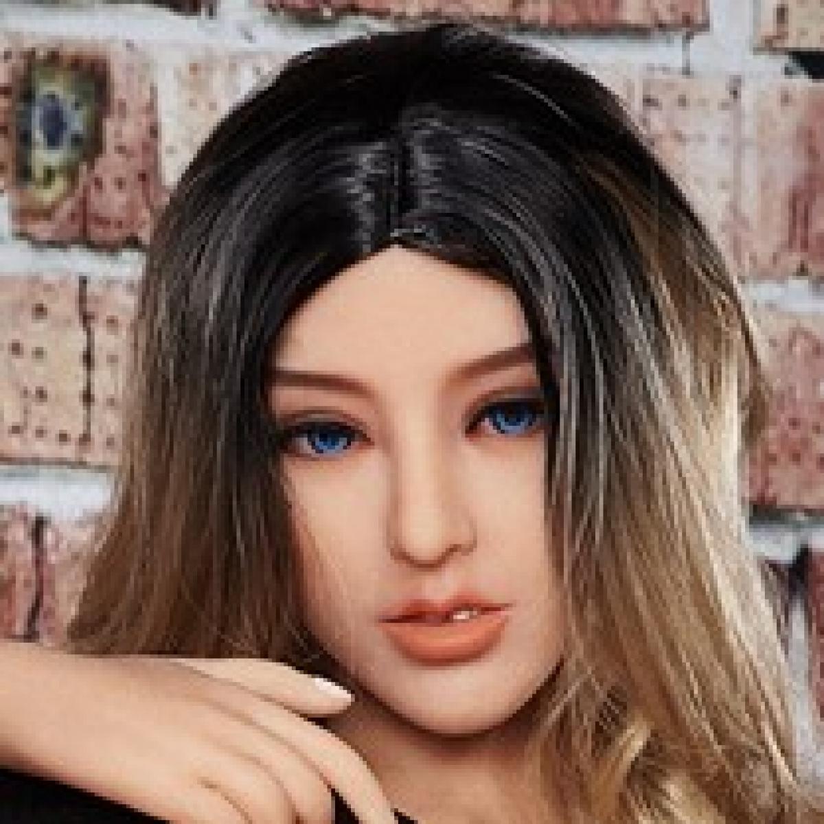 Neodoll Racy - Cecelia Head - Sex Doll Head - M16 Compatible - Tan - Lucidtoys