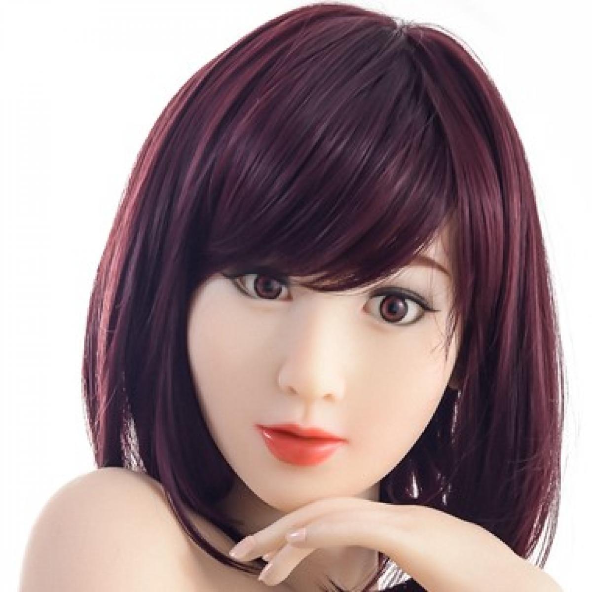 Neodoll Racy Jennifer Head - Sex Doll Head - M16 Compatible – White - Lucidtoys