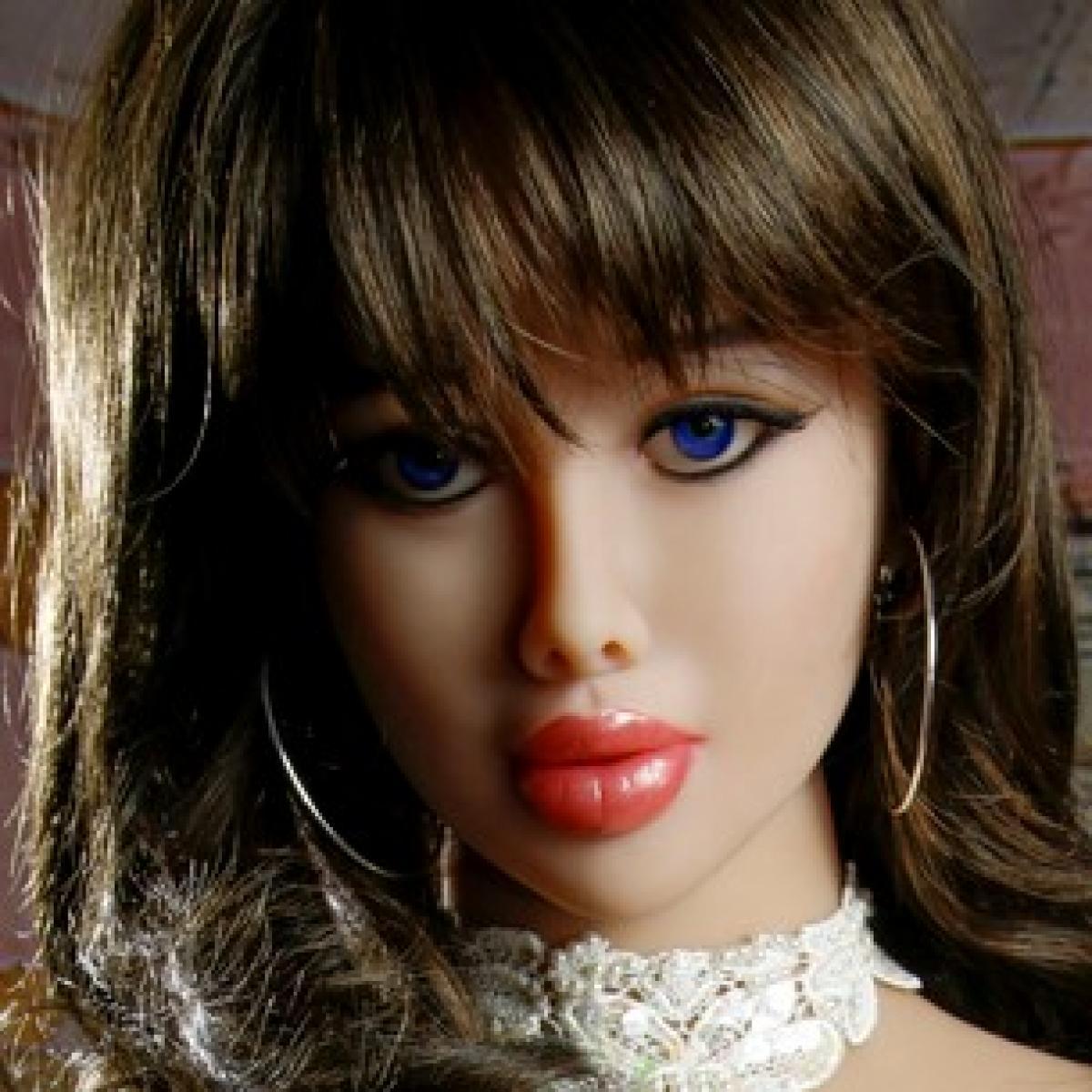 Neodoll Sweet Heart Elena - Sex Doll Head - M16 Compatible - Tan - Lucidtoys