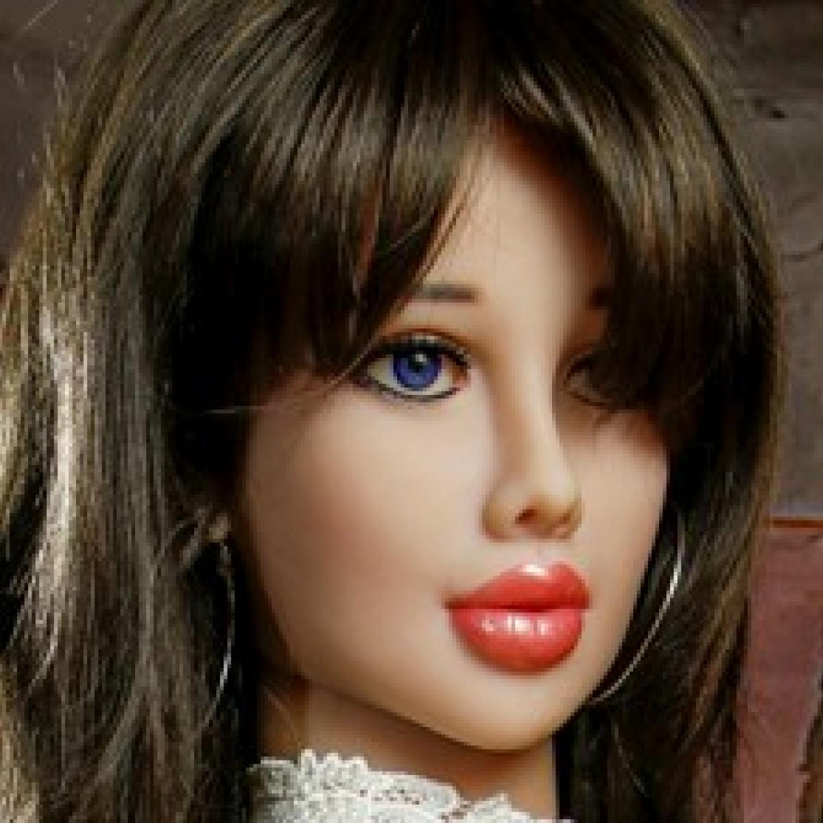 Neodoll Sweet Heart Elena - Sex Doll Head - M16 Compatible - Tan - Lucidtoys