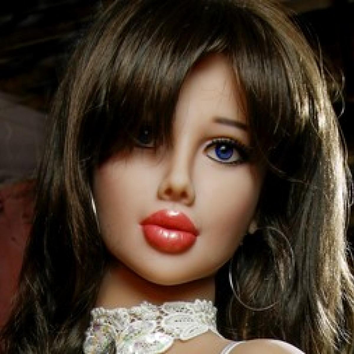 Neodoll Sweet Heart Elena - Sex Doll Head - M16 Compatible - Tan - Lucidtoys