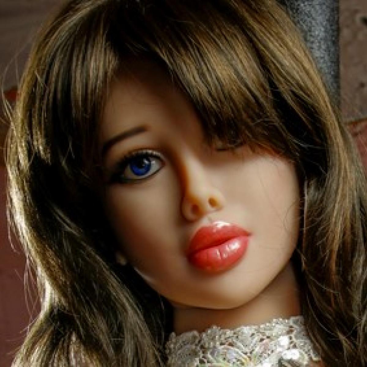 Neodoll Sweet Heart Elena - Sex Doll Head - M16 Compatible - Tan - Lucidtoys