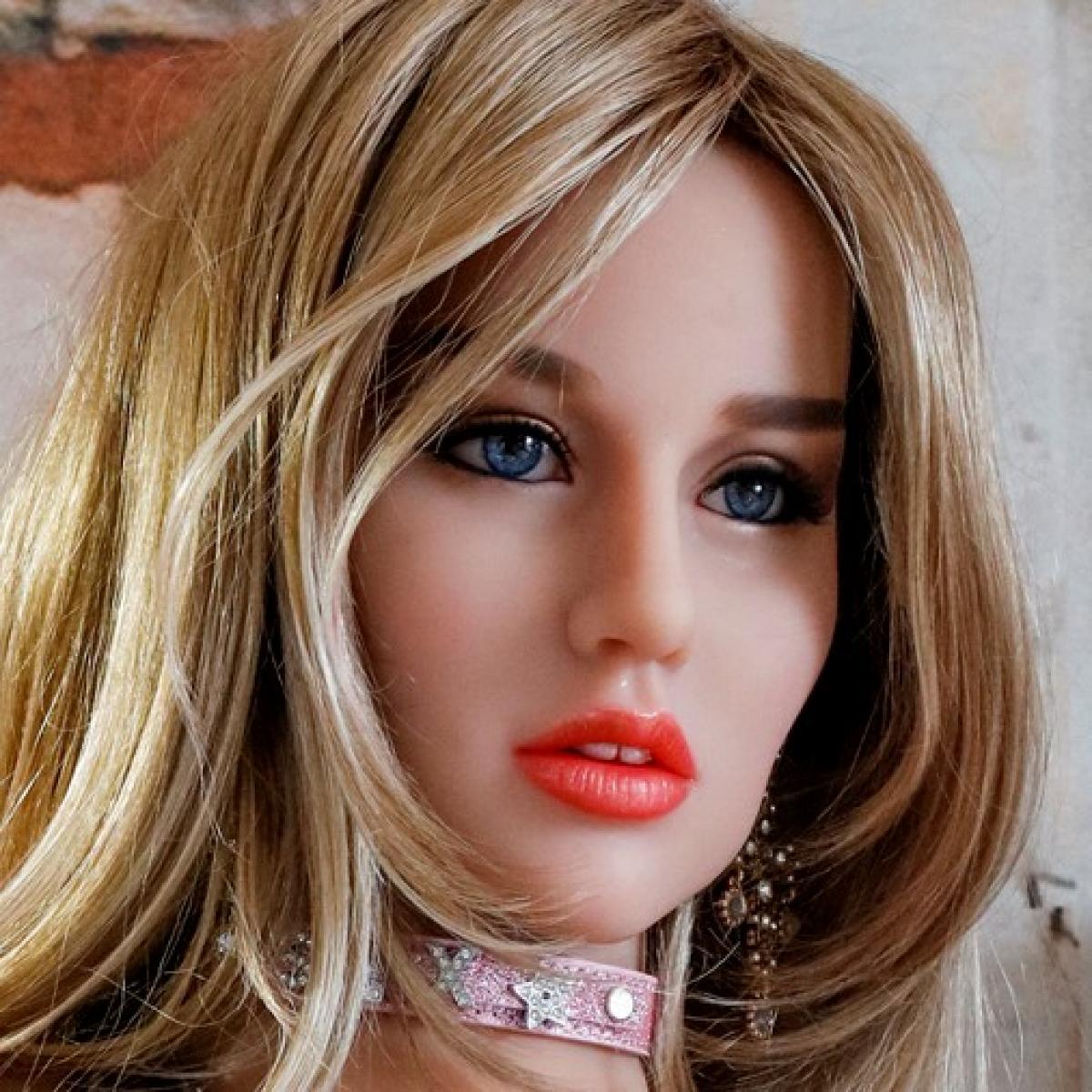 Neodoll Sweet Heart Hailey - Sex Doll Head - M16 Compatible - Tan - Lucidtoys