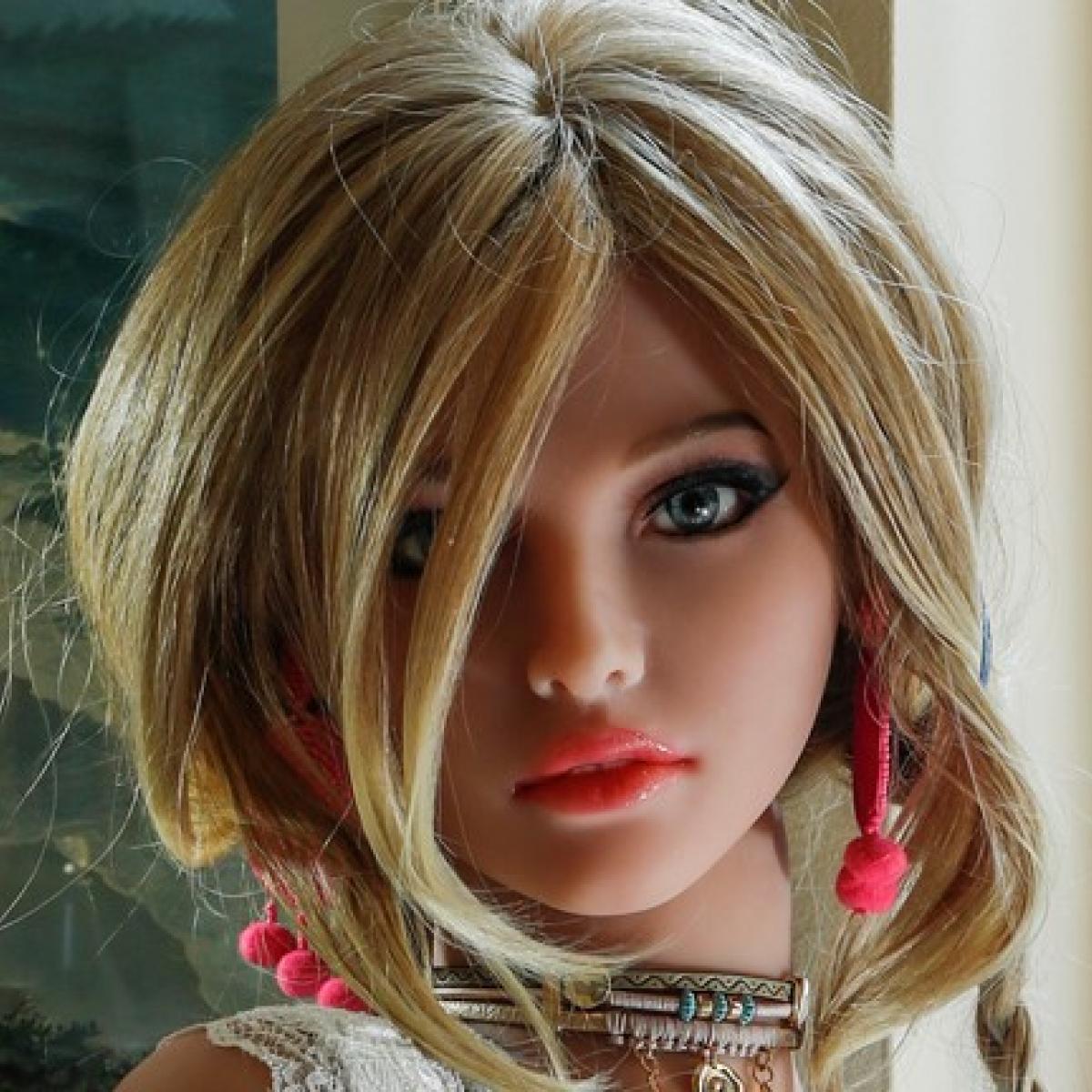 Neodoll Sweet Heart Raven - Sex Doll Head - M16 Compatible - Tan - Lucidtoys