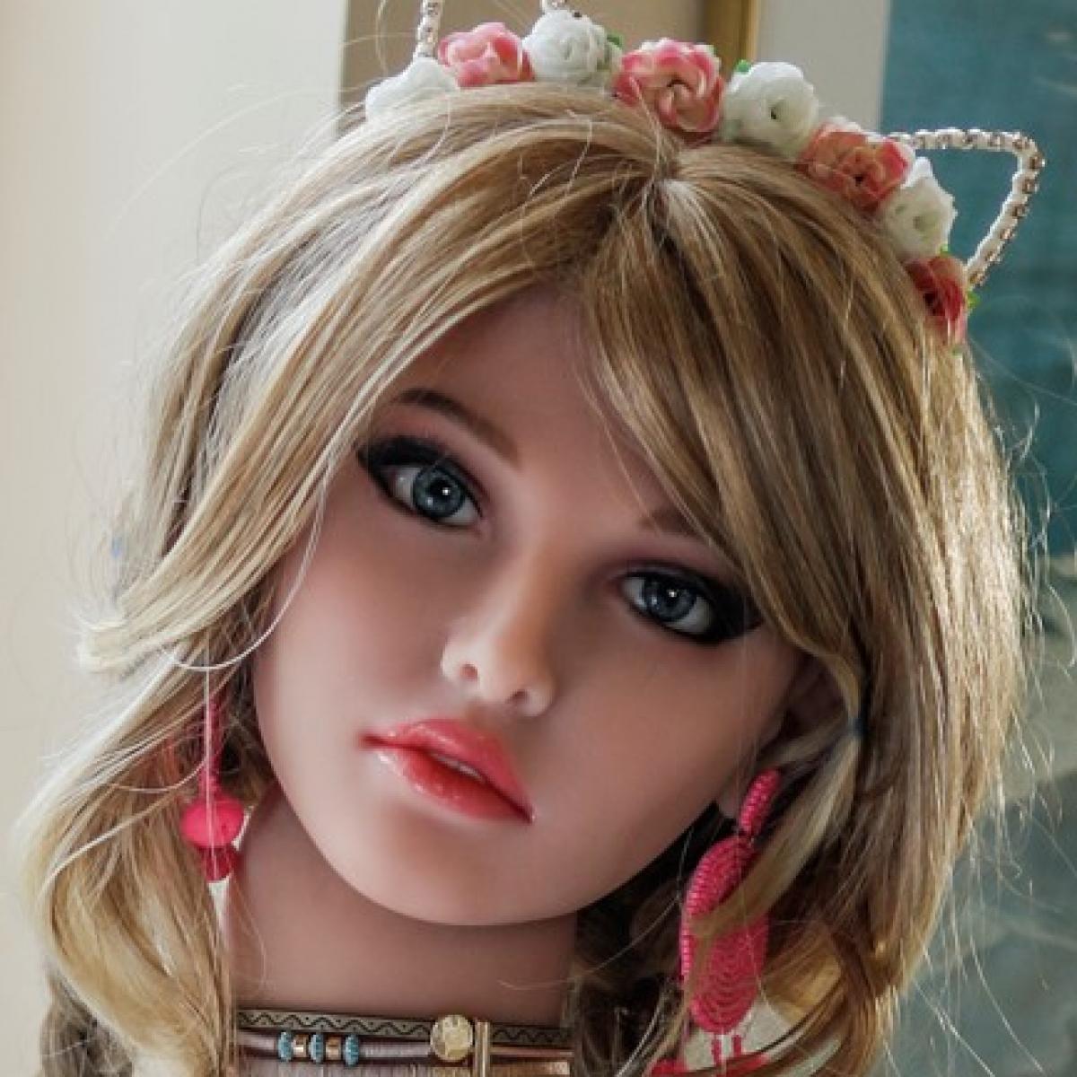 Neodoll Sweet Heart Raven - Sex Doll Head - M16 Compatible - Tan - Lucidtoys