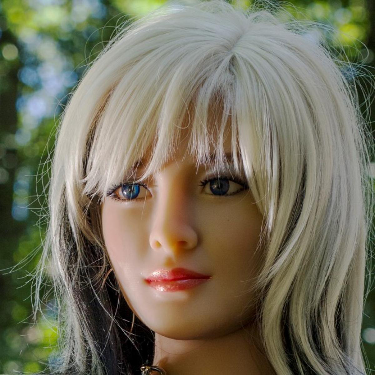 Neodoll Sweet Heart Louise - Sex Doll Head - M16 Compatible - Tan - Lucidtoys