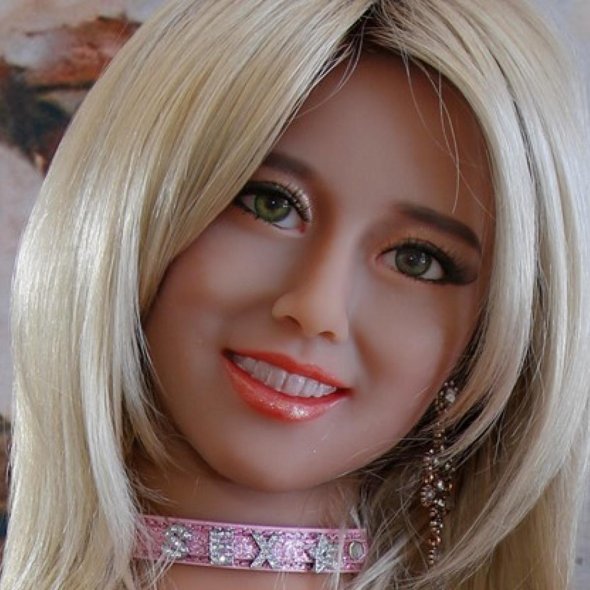 Neodoll Sweet Heart Shere - Sex Doll Head - M16 Compatible - Tan - Lucidtoys