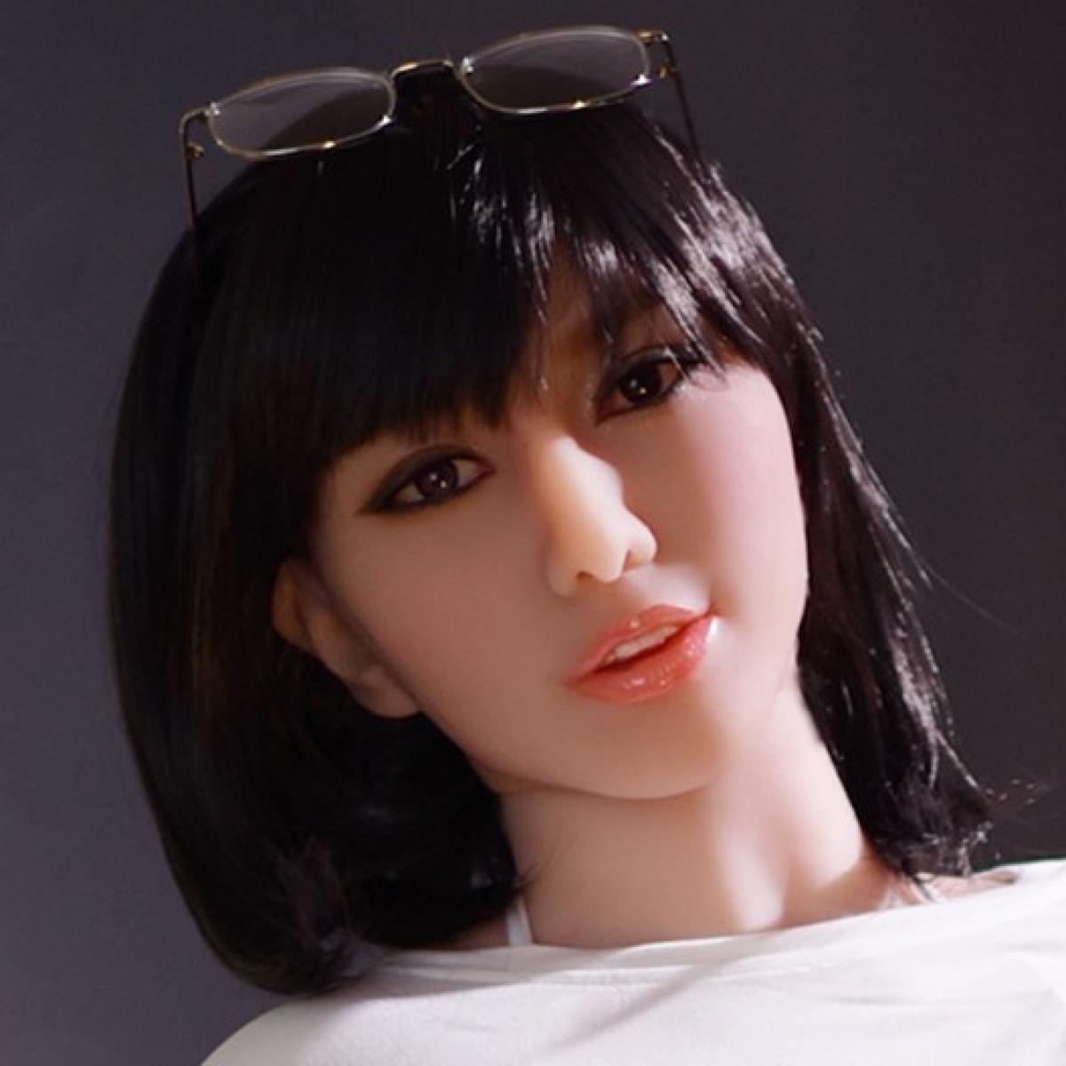 Allure Head - Sex Doll Head - M16 Compatible - Tan - Lucidtoys