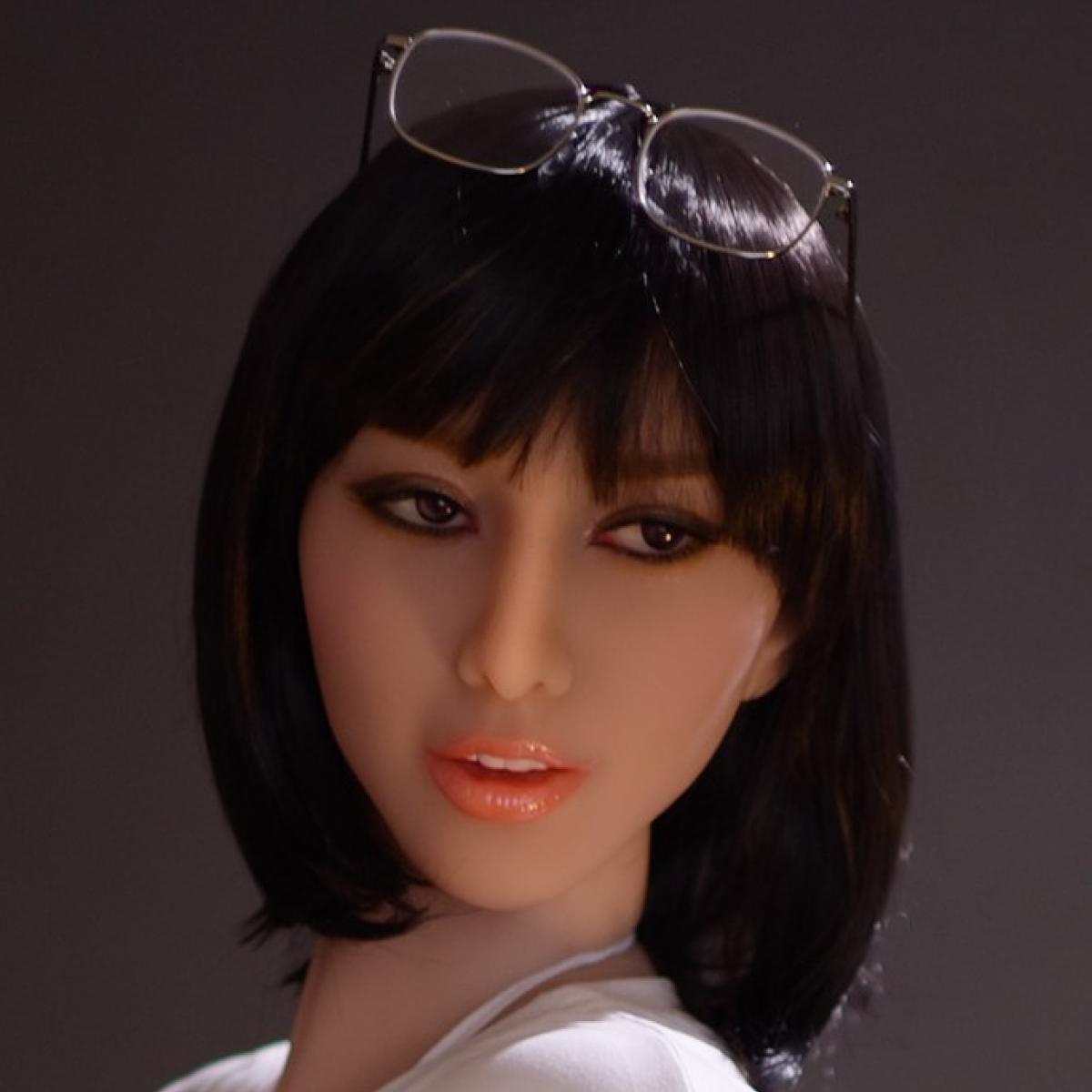 Allure Head - Sex Doll Head - M16 Compatible - Tan - Lucidtoys