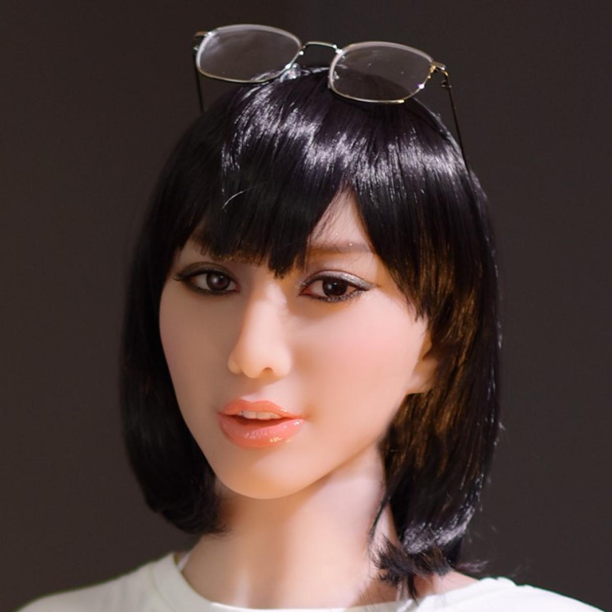 Allure Head - Sex Doll Head - M16 Compatible - Tan - Lucidtoys