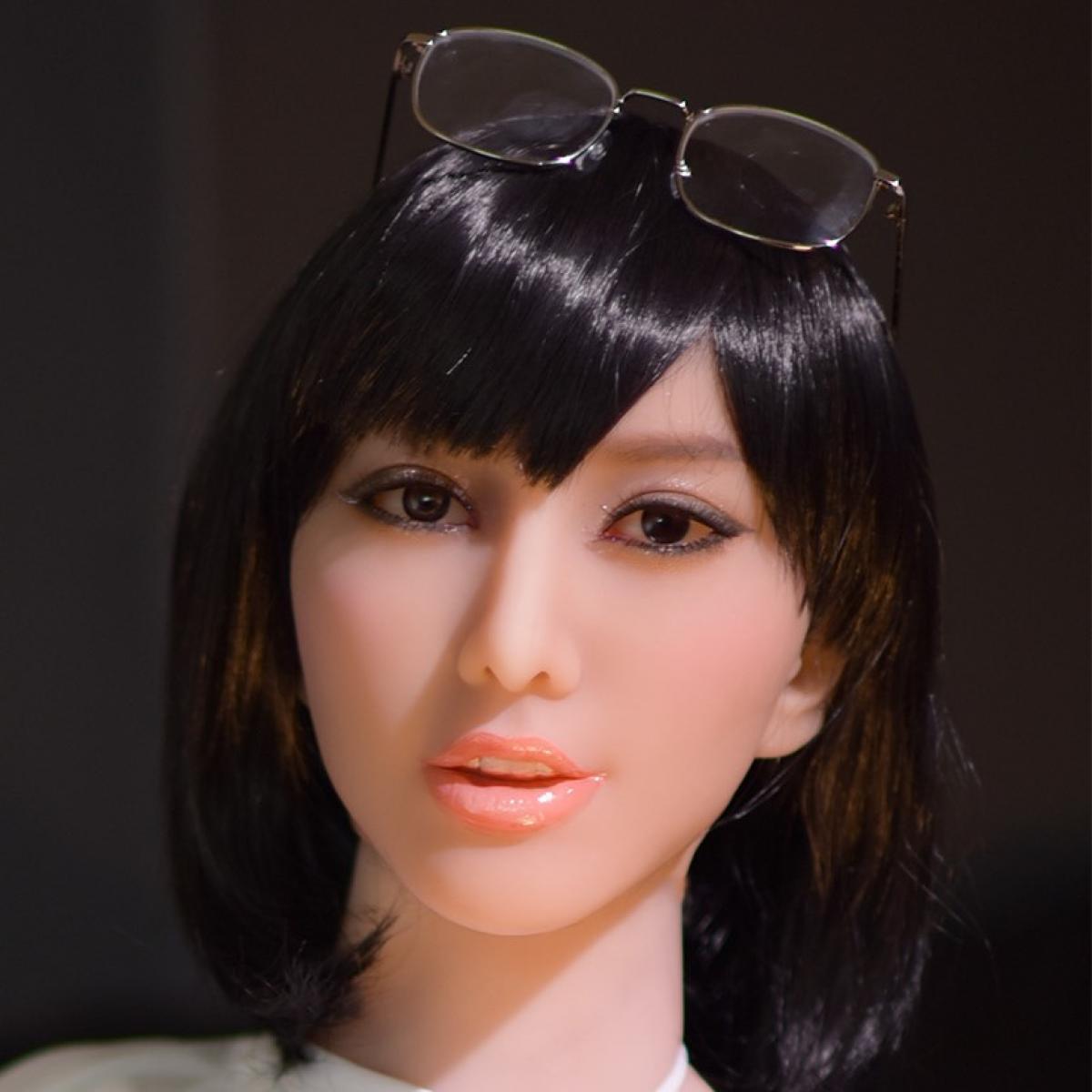 Allure Head - Sex Doll Head - M16 Compatible - Tan - Lucidtoys