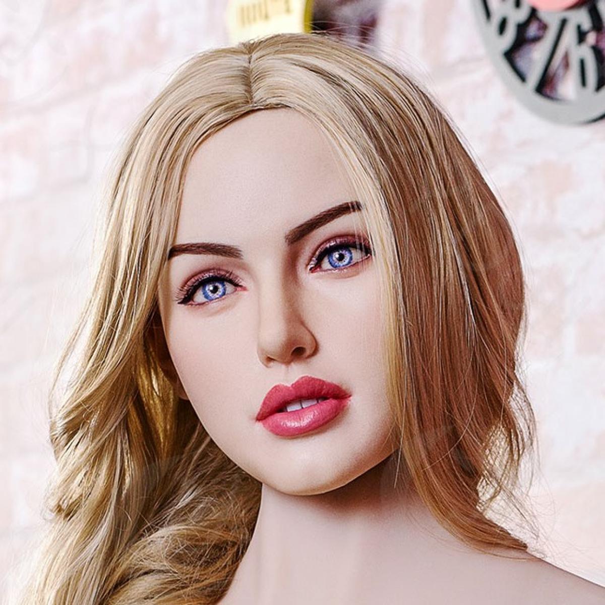 XYDoll - Isabel - Sex Doll Head - M16 Compatible - Tan - Lucidtoys