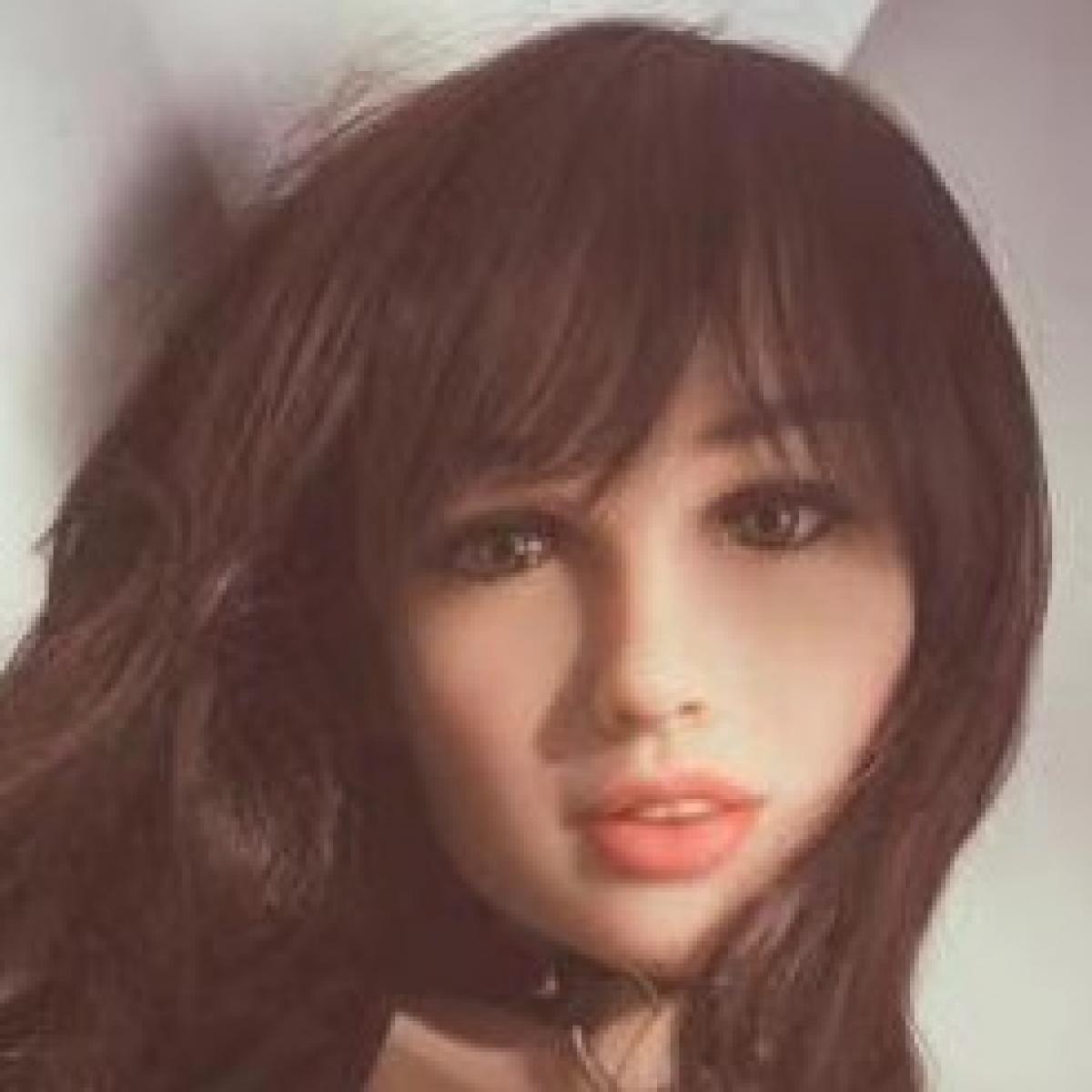 Allure Josephine Head - Sex Doll Head - M16 Compatible - Tan - Lucidtoys