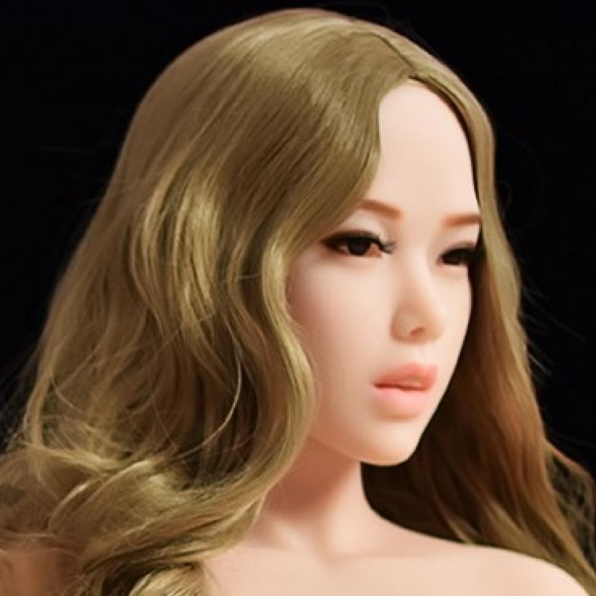 Allure Arianna Head - Sex Doll Head - M16 Compatible - Tan - Lucidtoys