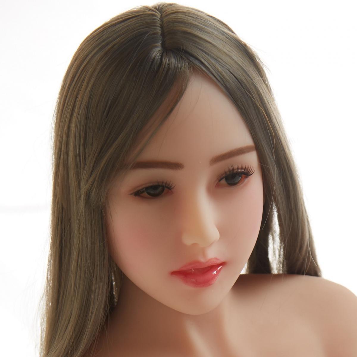 Allure 3 Head - Sex Doll Head - M16 Compatible - Tan - Lucidtoys