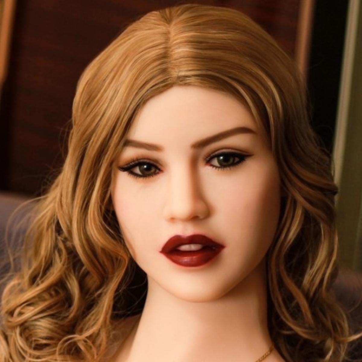 Neodoll Adalynn - Sex Doll Head - M16 Compatible - Tan - Lucidtoys