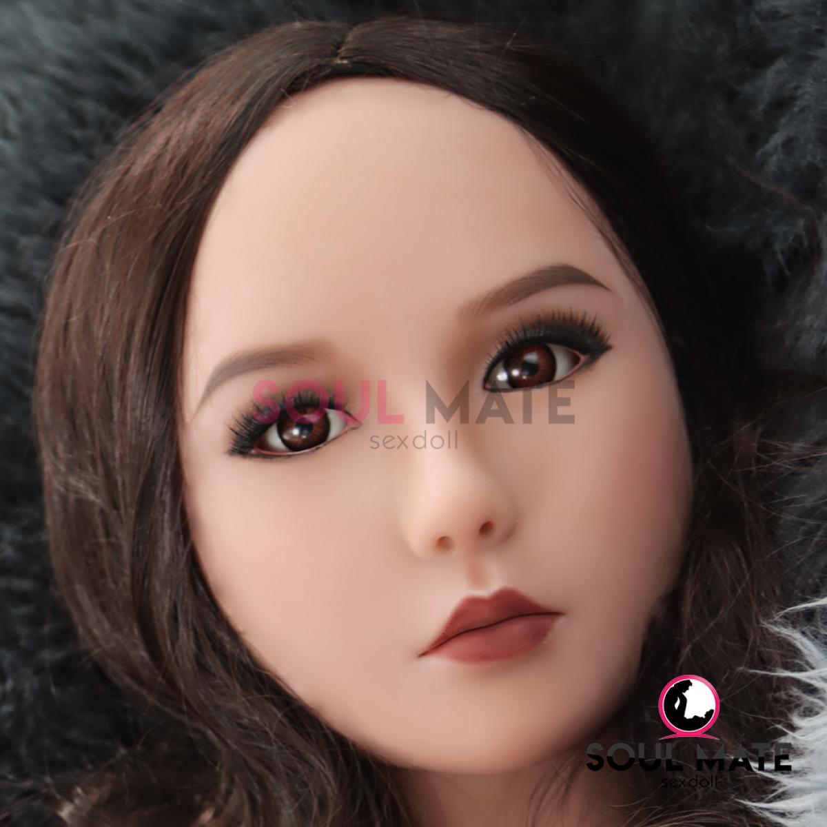 SoulMate Dolls - Emersyn Head - Sex Doll Heads - Light Brown - Lucidtoys