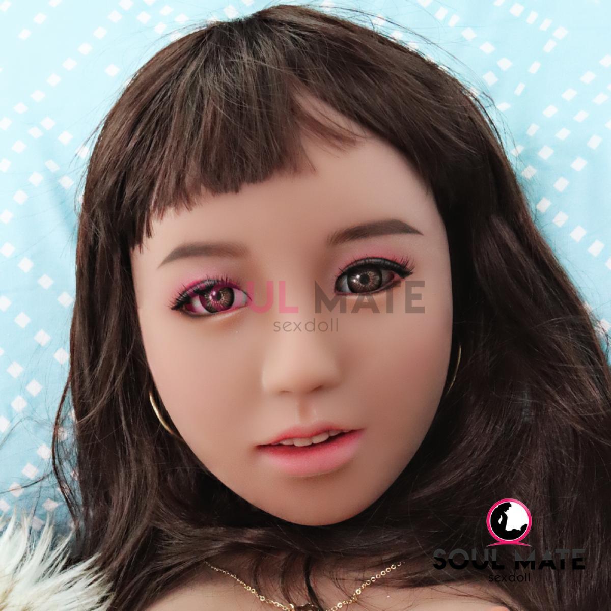 SoulMate Dolls - Kayla Head - Sex Doll Heads - Light Brown - Lucidtoys