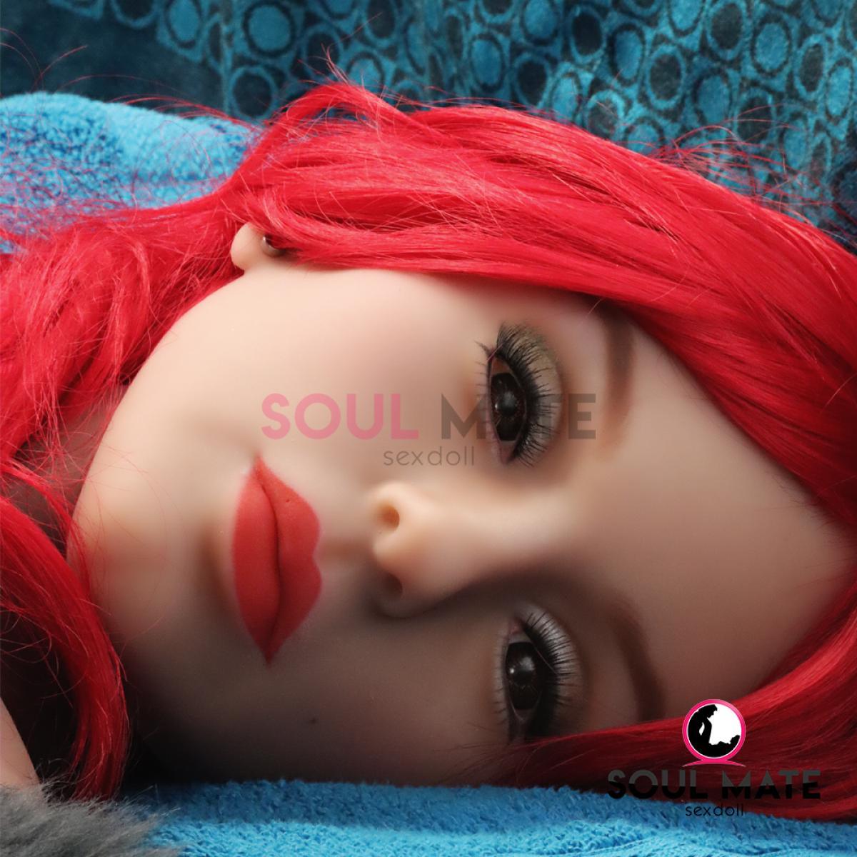 SoulMate Dolls - Kimberly Head - Sex Doll Heads - Light Brown - Lucidtoys