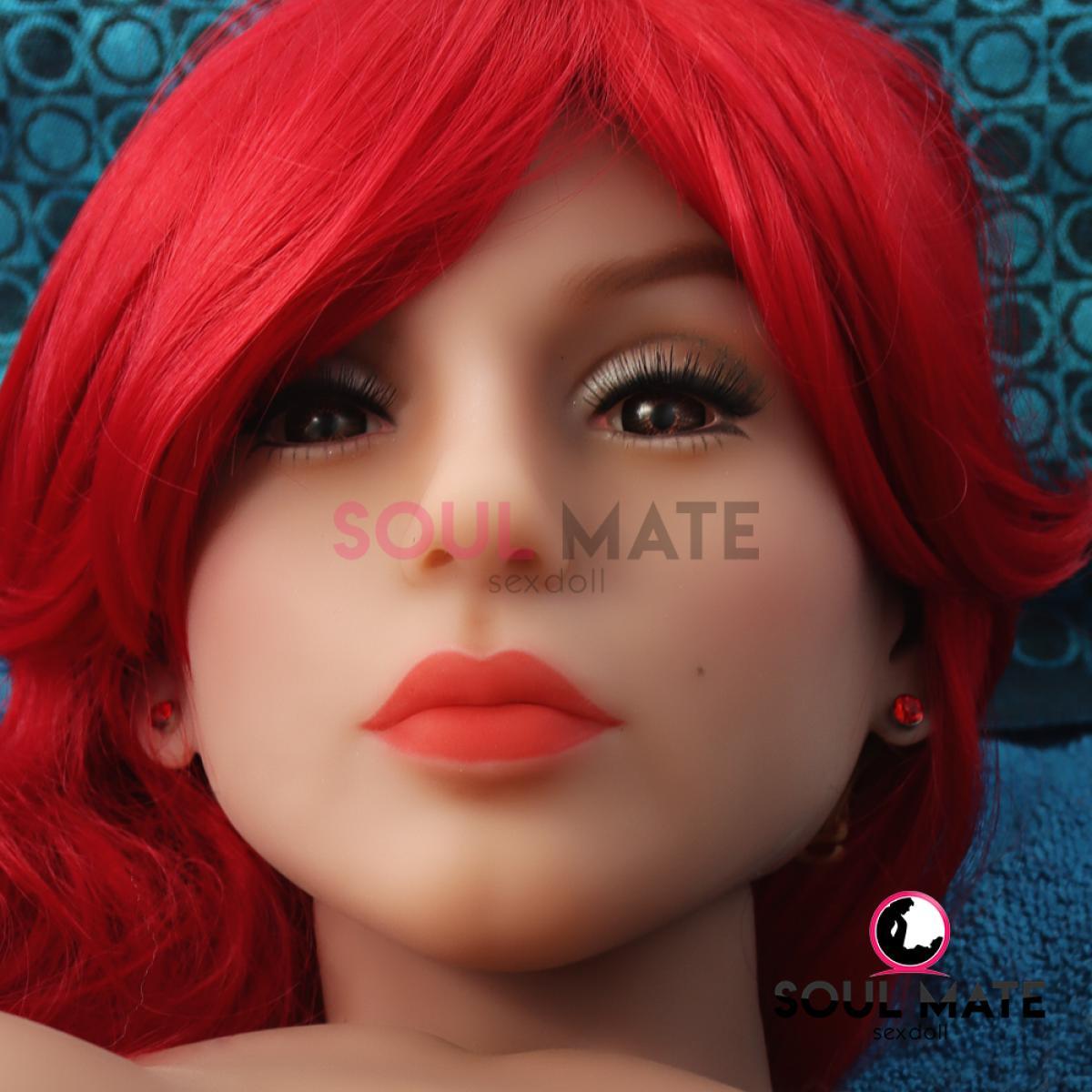 SoulMate Dolls - Kimberly Head - Sex Doll Heads - Light Brown - Lucidtoys