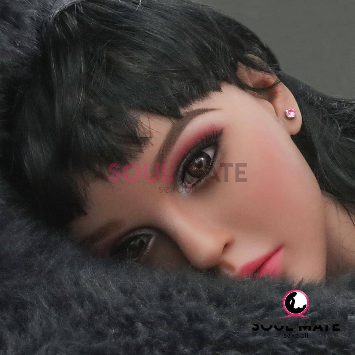 SoulMate Dolls - Teagan Head - Sex Doll Heads - Light Brown - Lucidtoys