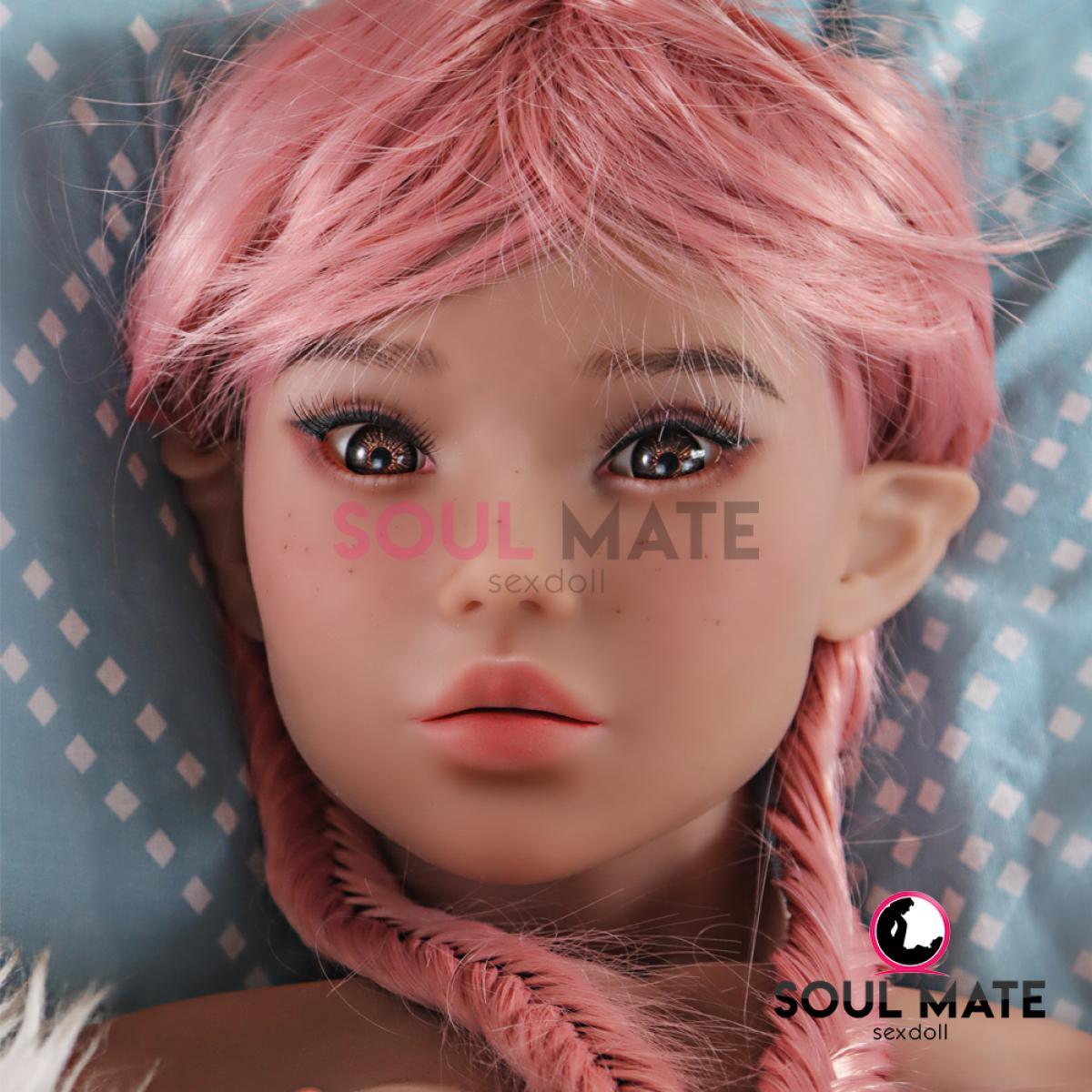 SoulMate Dolls - Diana Elf Head - Sex Doll Heads - Light Brown - Lucidtoys