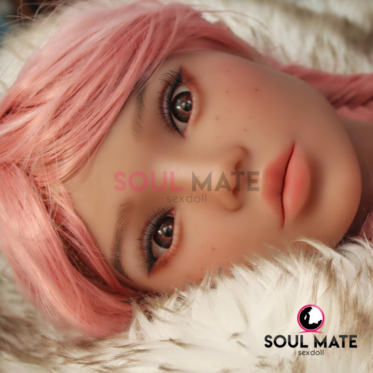 SoulMate Dolls - Diana Elf Head - Sex Doll Heads - Light Brown - Lucidtoys