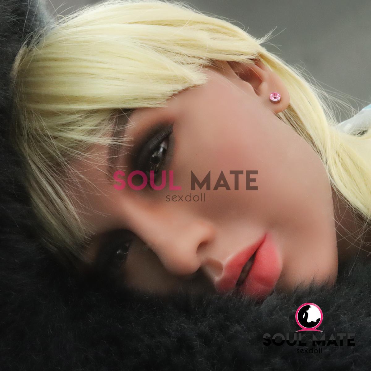 RF- 23 - SoulMate Doll Head - Light Brown - Lucidtoys