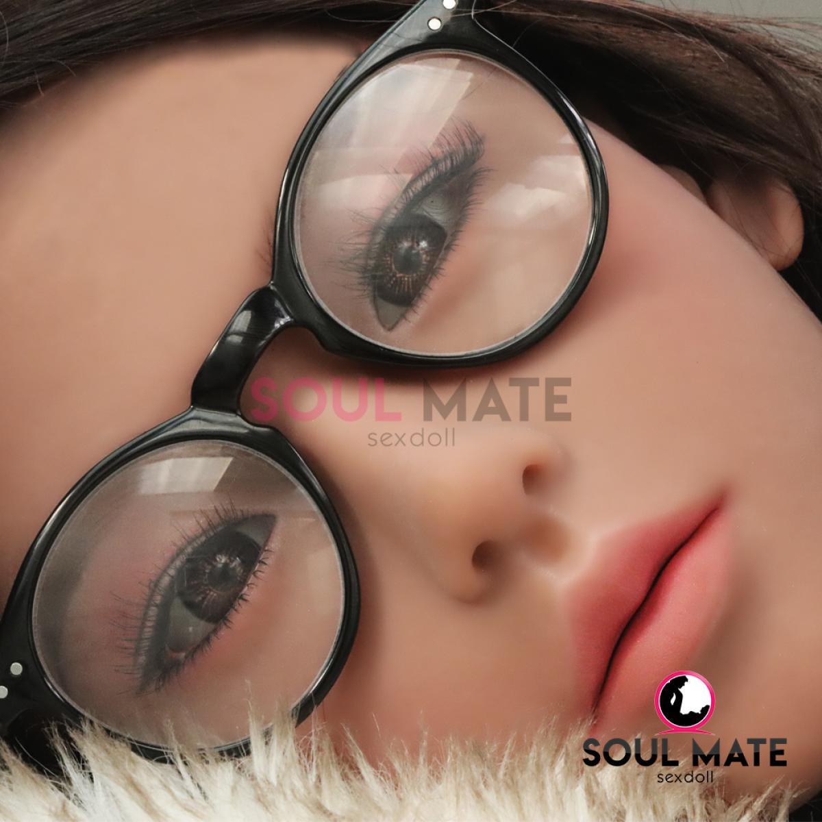 SoulMate Dolls - Callie Head - Sex Doll Heads - Light Brown - Lucidtoys